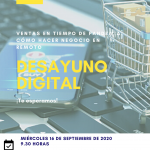 Desayuno digital "Ventas en tiempo de pandemia: cómo hacer negocio en remoto"