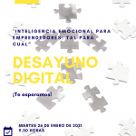 Desayuno digital CEEI "Inteligencia emocional para emprendedores: tal para cual"