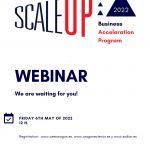 Webinar "SCALE UP Program"
