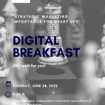 CEEI Digital Breakfast "Strategic Marketing: Importance for startups"