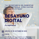 Desayuno digital CEEI "La importancia del bienestar en las empresas. Otro factor de competitividad"