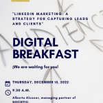 CEEIARAGON Digital Breakfast "Marketing on Linkedin: strategy to capture leads and customers"