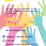 CEEI Digital Breakfast "Learn about the Aragonese Plan to Promote the Social Economy"