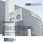 Jornada CEEI  "Ayudas a inversión, alquileres y becarios para empresas CEEI. Requisitos y particularidades."