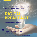 CEEI Digital Breakfast "Design Thinking and ideation of business projects"