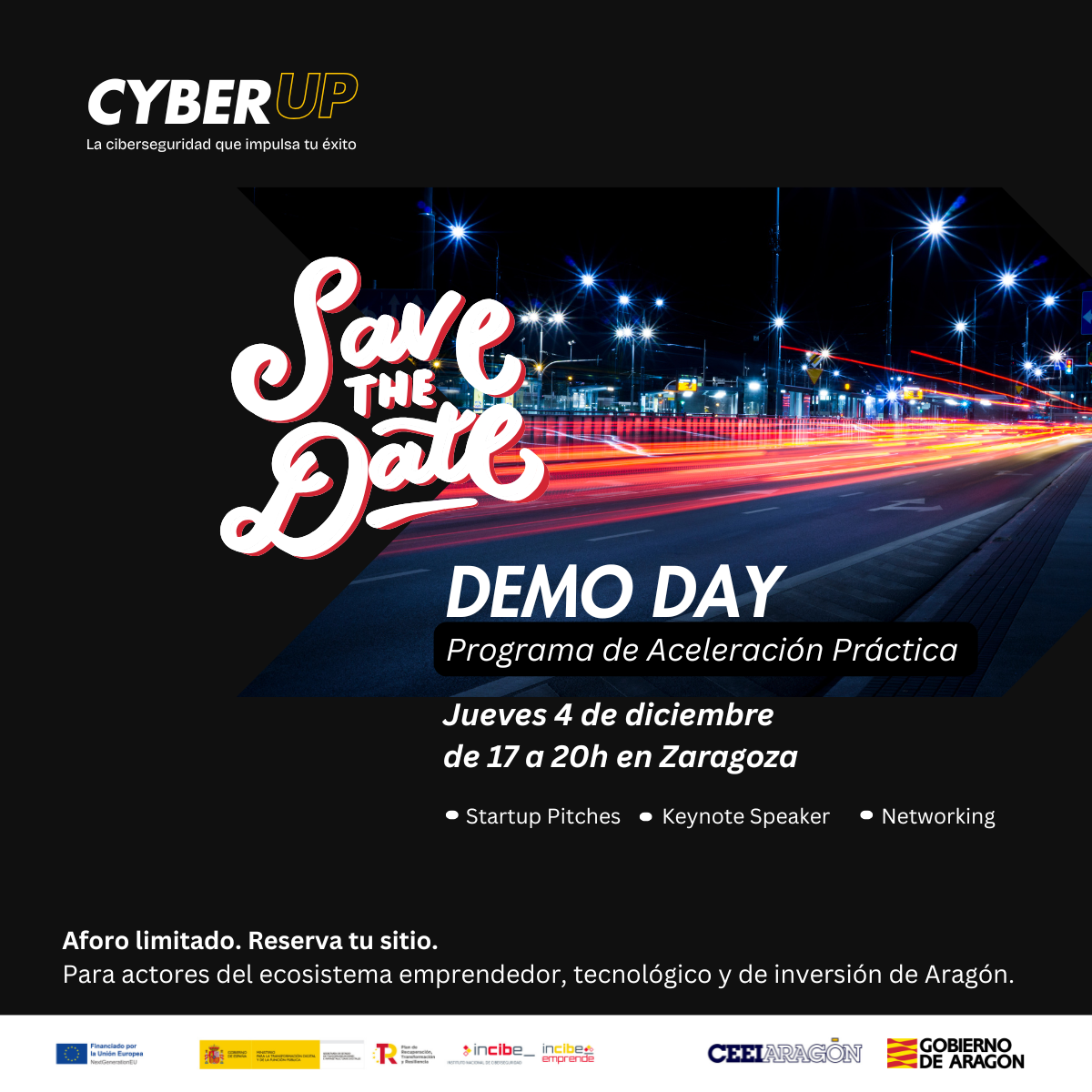 Demo Day Programa de Aceleración práctica Cyber Up