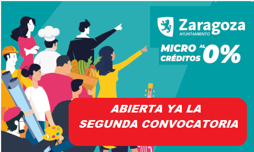 Abierta la segunda convocatoria de microcréditos del Ayuntamiento de Zaragoza para autónomos y pymes