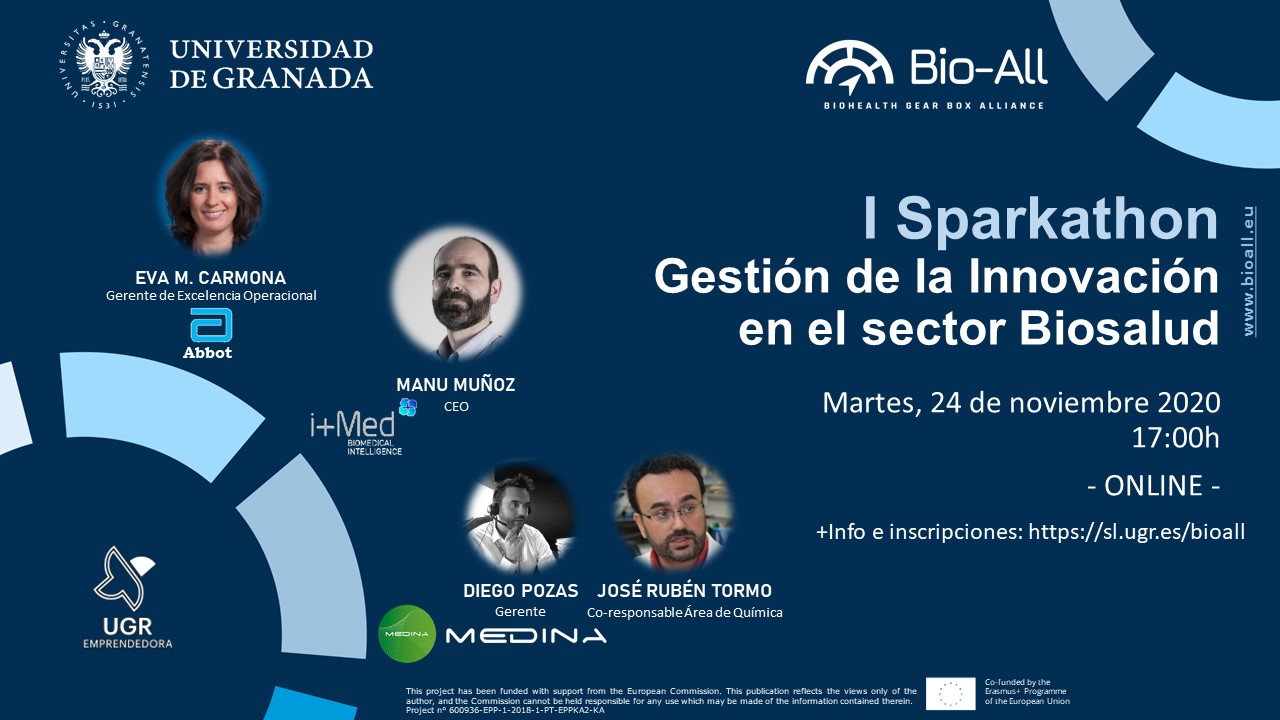 The spanish Bio-All Sparkathon is here! Biohealth innovation management