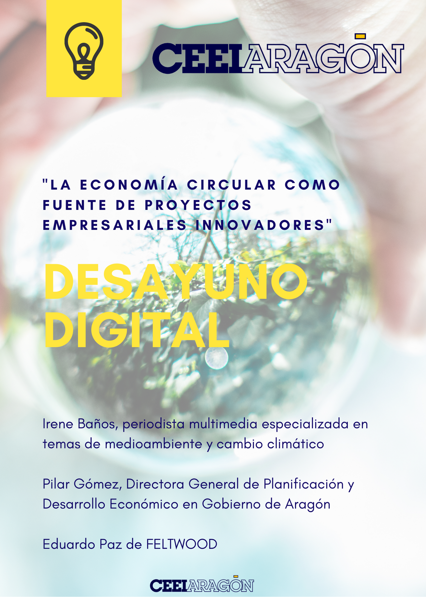 Ya está disponible el vídeo del Desayuno digital CEEI «La economía circular como fuente de proyectos empresariales innovadores»