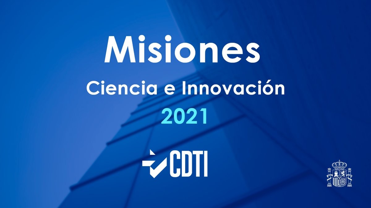Aprobada la convocatoria de concesión de ayudas destinadas a Misiones Ciencia e Innovación para 2021