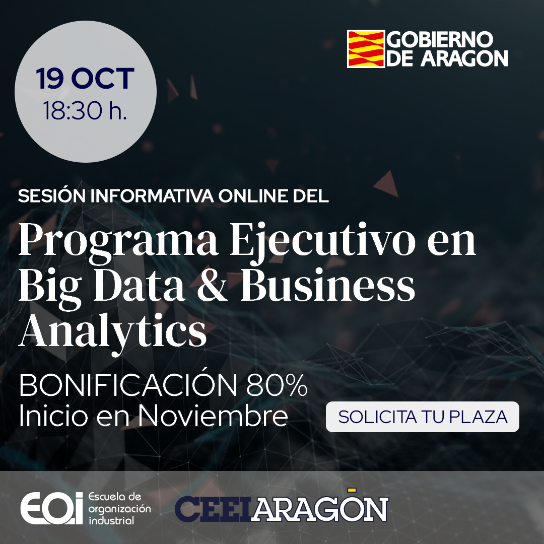 Sesión Informativa Programa Ejecutivo en Big Data & Business Analytics