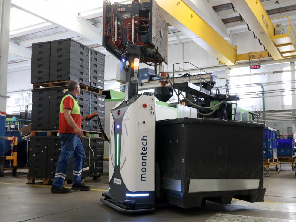 La aragonesa Moontech, empresa CEEIARAGON, lidera un proyecto de robótica del Perte del vehículo eléctrico