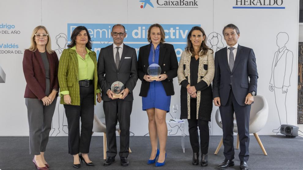 María López, CEO de Bitbrain originaria de CEEIARAGON, ha recibido del Heraldo el premio a la emprendedora del año en Aragón
