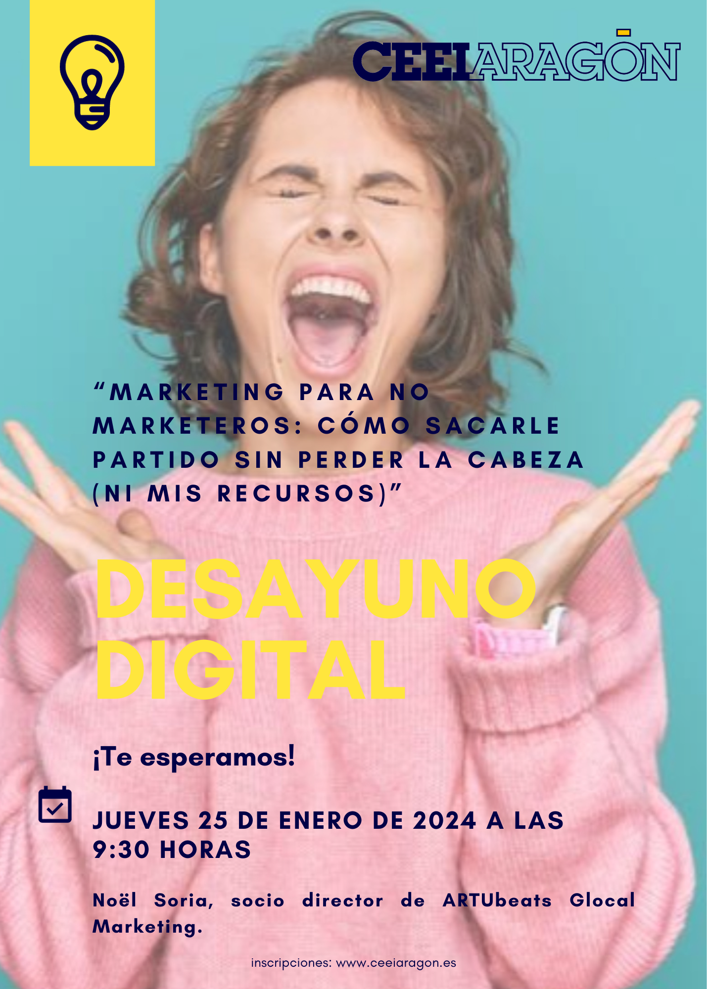 Desayuno digital CEEI «Marketing para no marketeros: cómo sacarle partido sin perder la cabeza (ni mis recursos)»