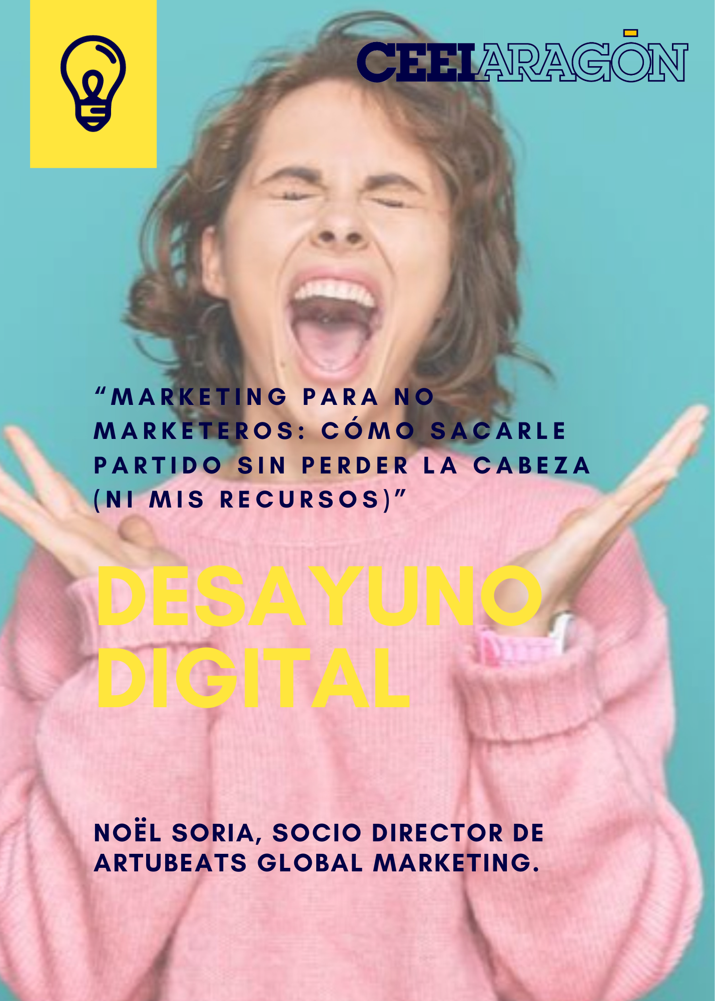 Más de 70 empresas asisten al Desayuno digital CEEI «Marketing para no marketeros: cómo sacarle partido sin perder la cabeza (ni mis recursos)»