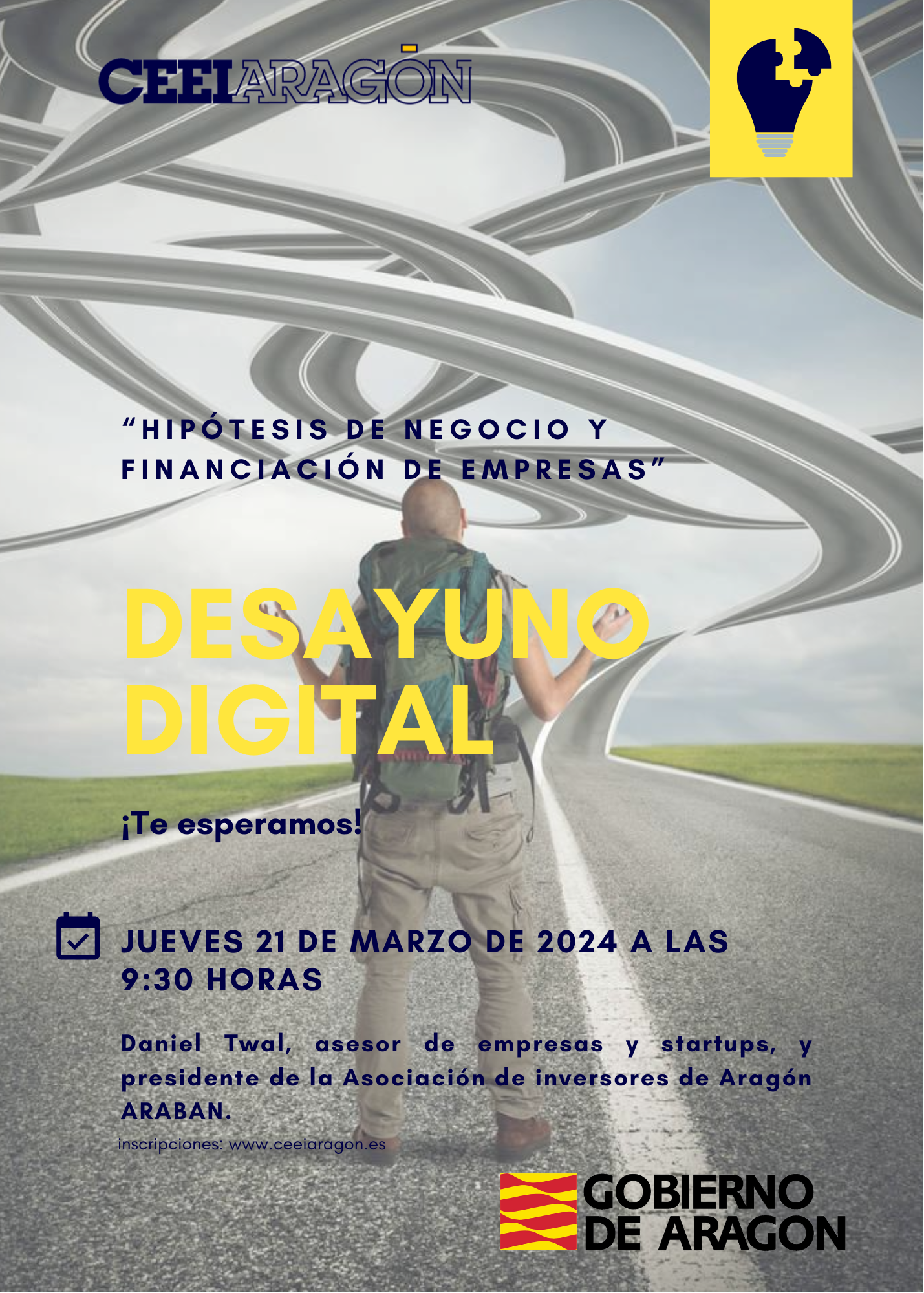 Desayuno digital CEEI "Hipótesis de negocio y financiación de empresas"